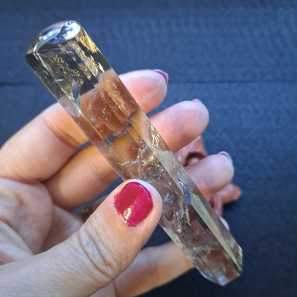 Smokey Quartz Crystal Massage Wand - Picture 3 of 5